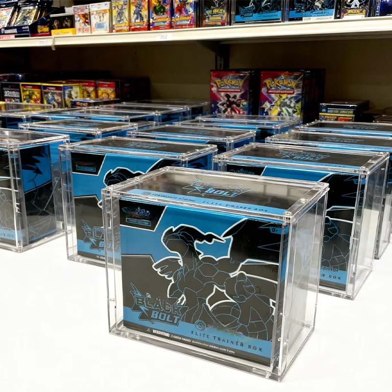 Vitrina acrílica para almacenamiento de cosméticos