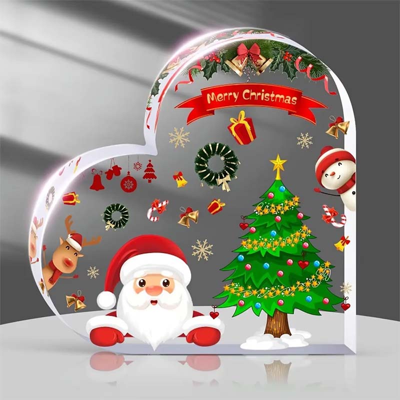 Regalo acrílico transparente Standees