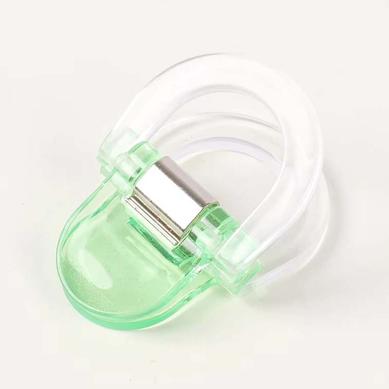 Clip acrílico transparente para impresión UV en forma de U