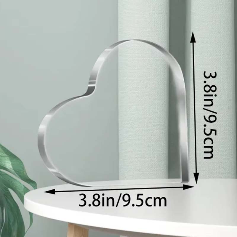 Regalo acrílico transparente Standees