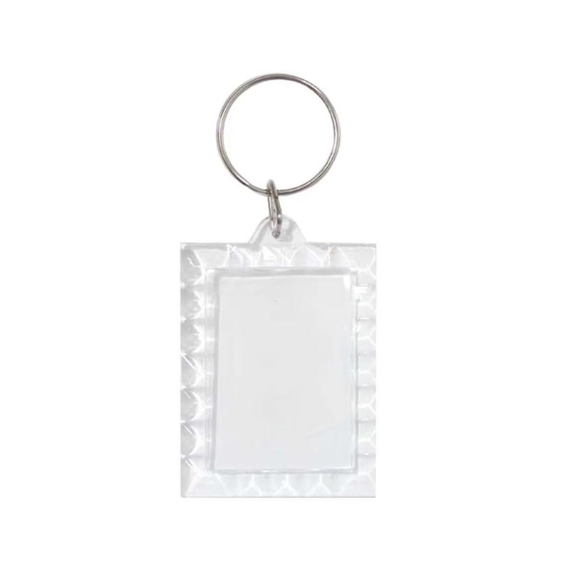 Adorno de acrílico en blanco para inserción de fotografías, decoración artesanal DIY