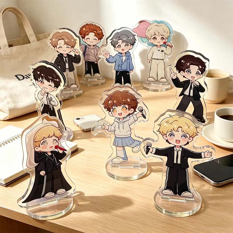Adorno de exhibición de personajes de standee acrílico de anime personalizado