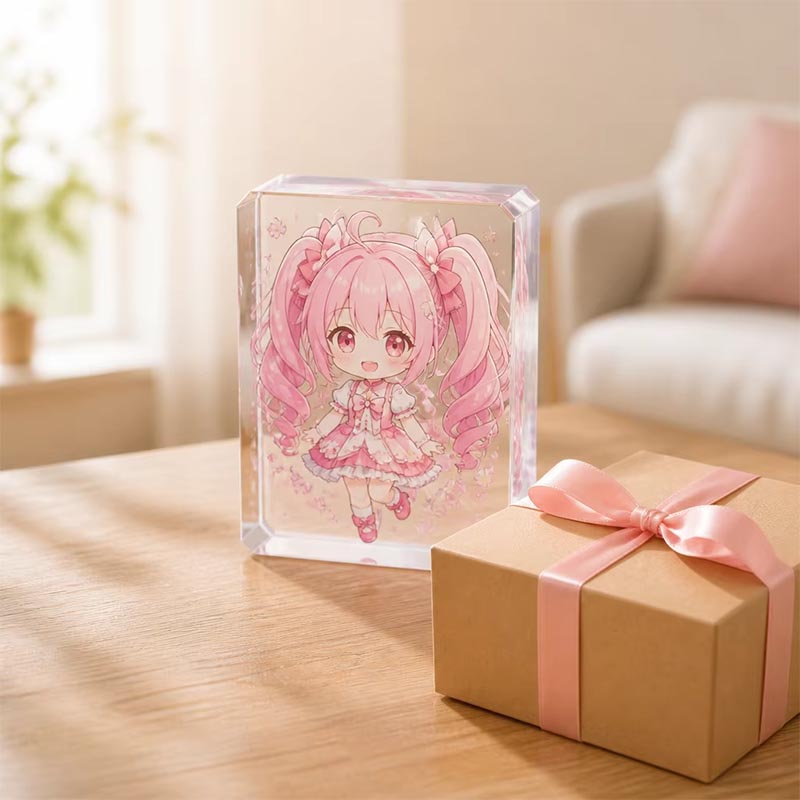 Decoración de alfabeto standee acrílico impreso en 3D UV personalizada