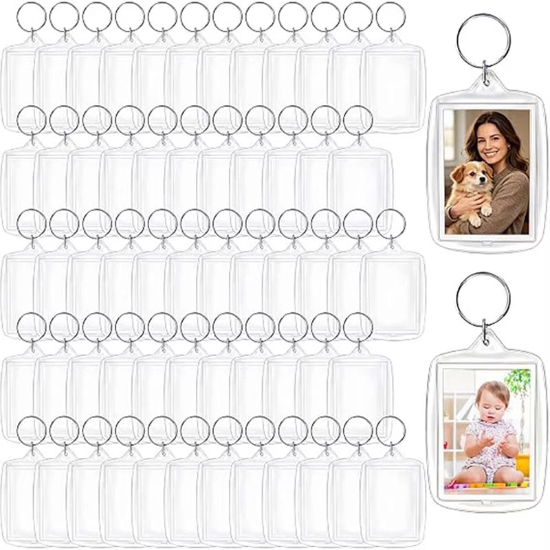 Soporte de doble cara para regalo con marco de fotos acrílico a granel