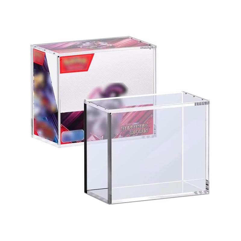 Estuche de almacenamiento de artículos de tocador con organizador de baño acrílico impermeable