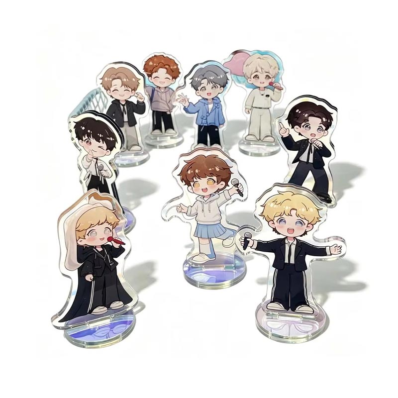 Adorno de exhibición de personajes de standee acrílico de anime personalizado