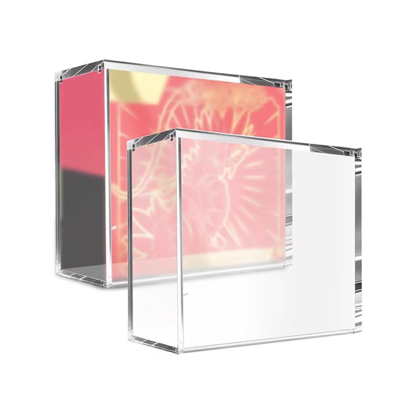 Caja de exhibición de acrílico para venta minorista ODM, estuche de colección de calzado