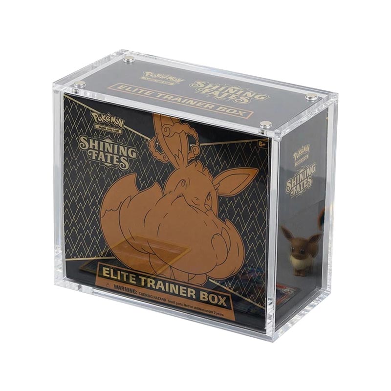 Organizador de tarjetas para caja de almacenamiento de juegos de cartón acrílico personalizado