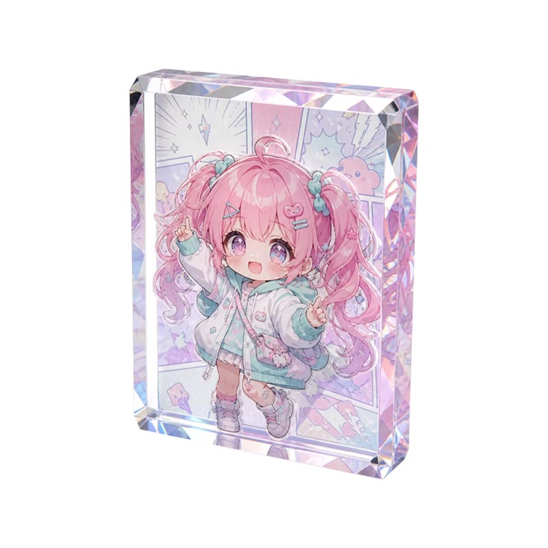 Decoración de alfabeto standee acrílico impreso en 3D UV personalizada